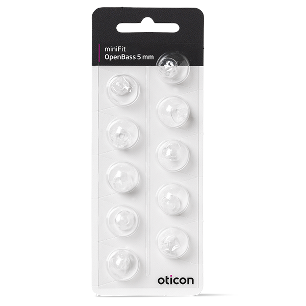 Oticon miniFit OpenBass 5mm