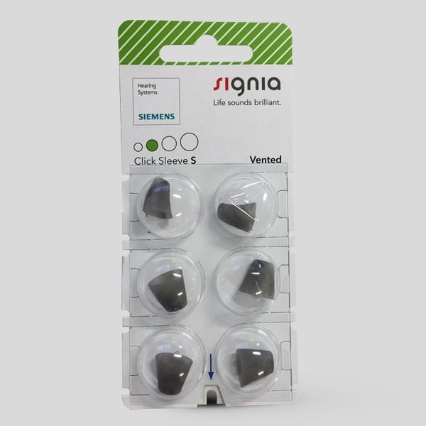 Signia Click Sleeve (Vented) - Small