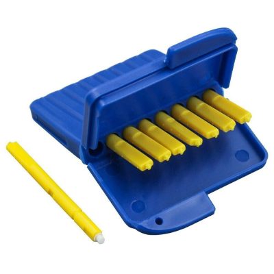 Starkey Hear Clear - 12522 - Wax Guards - box open lying on table with a filter on side