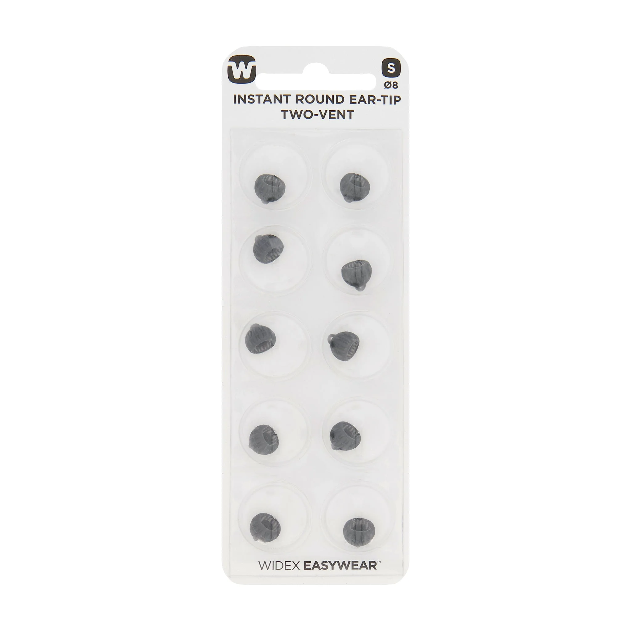 Instant Round eartip Två-vent - Small