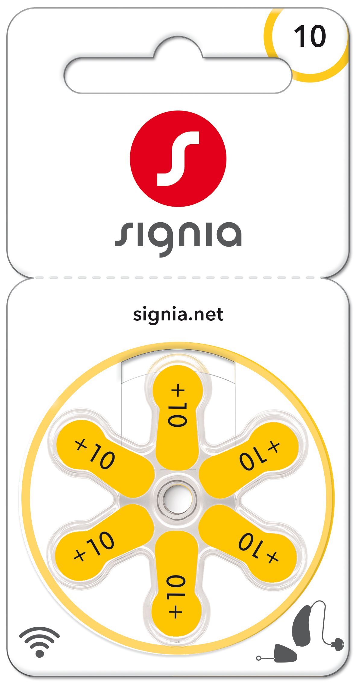 Signia 10 Batteri
